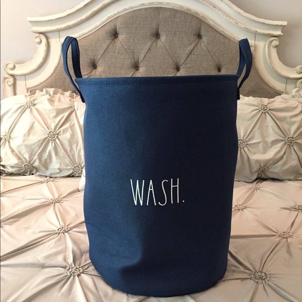 Rae Dunn Laundry Basket Hamper
